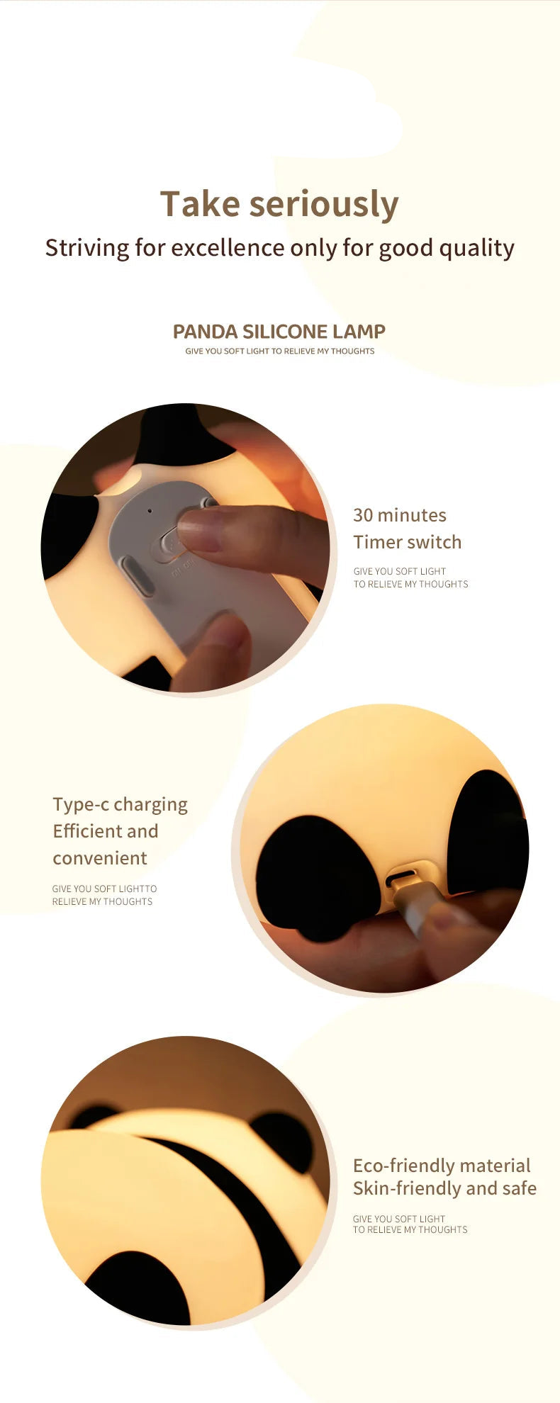 LumoPanda Night Light