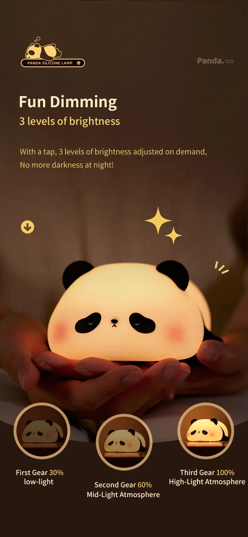 LumoPanda Night Light